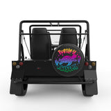 TURTLEY AWESOME BLACK CARBON FIBER TIRE COVER FOR MOKE
