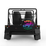 TURTLEY AWESOME BLACK TIRE COVER FOR MOKE