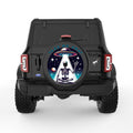 TAKE ME AWAY SKELETON BLACK TIRE COVER
