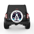 TAKE ME AWAY SKELETON WHITE TIRE COVER