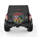 TEQUILA IS CHEAPER THAN THERAPY BLACK CARBON FIBER TIRE COVER