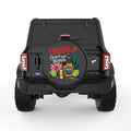 TEQUILA IS CHEAPER THAN THERAPY BLACK TIRE COVER