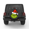 THE GRINCH PEARL  WHITE CARBON FIBER TIRE COVER