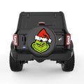 THE GRINCH BLACK CARBON FIBER TIRE COVER