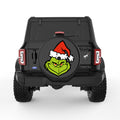 THE GRINCH BLACK TIRE COVER