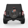 THEIR LIVES YOUR FREEDOM BLACK TIRE COVER
