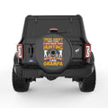 THERE ARENT MANY THINGS I LOVE MORE THAN HUNTING BLACK CARBON FIBER TIRE COVER