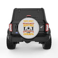 THERE ARENT MANY THINGS I LOVE MORE THAN HUNTING SILVER CARBON FIBER TIRE COVER