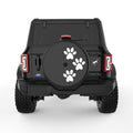 THREE PAWS BLACK TIRE COVER