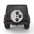 THREE PAWS WHITE TIRE COVER