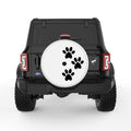 THREE PAWS WHITE TIRE COVER