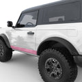TOPOGRAPHIC BODY SIDE STRIPE DOOR DECAL FITS 2021+ FORD BRONCO 2 DOOR