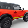 TOPOGRAPHIC BODY SIDE STRIPE DOOR DECAL FITS 2023 FORD BRONCO 2 DOOR
