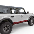 TOPOGRAPHIC BODY SIDE STRIPE DOOR DECAL FITS 2024 FORD BRONCO 4 DOOR
