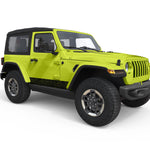 TOPOGRAPHIC BODY SIDE SKIRT STRIPE BODY GRAPHIC DECAL FITS 2005-2017 JEEP WRANGLER 2 DOOR JKU