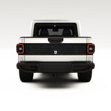 TOPOGRAPHIC MAP TAILGATE SIDE GRAPHIC DECAL FITS JEEP GLADIATOR