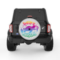TURTLEY AWESOME SILVER CARBON FIBER TIRE COVER
