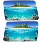 UNDERWATER ISLAND QUARTER WINDOW DRIVER & PASSENGER DECALS