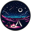 UNDER THE STARS BLACK TIRE COVER