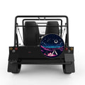 UNDER THE STARS BLACK CARBON FIBER TIRE COVER FOR MOKE