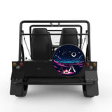 UNDER THE STARS BLACK TIRE COVER FOR MOKE