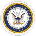 UNITED STATES NAVY BLACK TIRE COVER