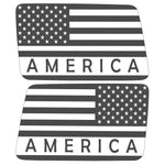 UNITED STATES OF AMERICA QUARTER WINDOW DRIVER & PASSENGER DECALS