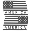 UNITED STATES OF AMERICA QUARTER WINDOW DRIVER & PASSENGER DECALS