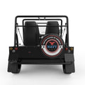 USA NAVY EAGLE BLACK TIRE COVER FOR MOKE