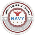 USA NAVY EAGLE BLACK TIRE COVER