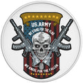 Us Army Skull And Guns