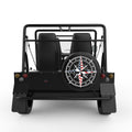 US FLAG COMPASS BLACK TIRE COVER FOR MOKE