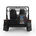 US VETERAN AMERICAN FLAG BLACK CARBON FIBER TIRE COVER FOR MOKE