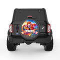 UTAH BLACK CARBON FIBER TIRE COVER