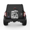 UTAH COMPILATION BLACK TIRE COVER