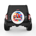 UTAH WHITE TIRE COVER