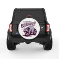 ULTIMATE WEIRDOS OF THE NIGHT WHITE TIRE COVER