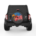 UNITED STATES AMERICAN EAGLE BLACK TIRE COVER
