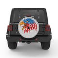 UNITED STATES AMERICAN EAGLE WHITE TIRE COVER