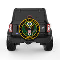 UNITED STATES ARMY BLACK TIRE COVER