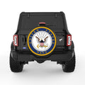UNITED STATES NAVY BLACK TIRE COVER