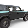 UPPER SIDE BODY STRIPES DOOR DECAL FITS 2024 FORD BRONCO 4 DOOR