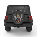 US ARMY AMERICAN Eagle PEARL  WHITE CARBON FIBER TIRE COVER