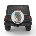 US ARMY FIGHT FOR FREEDOM BLACK TIRE COVER