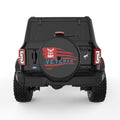 US NAVY VETERAN BLACK TIRE COVER