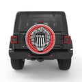 USA AMERICAN BALD EAGLE BLACK TIRE COVER