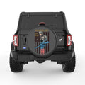 USA ARMY MEMORIAL DAY BLACK CARBON FIBER TIRE COVER