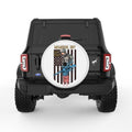 USA ARMY MEMORIAL DAY WHITE TIRE COVER