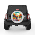 VERMONT SILVER CARBON FIBER TIRE COVER