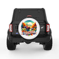 VERMONT WHITE TIRE COVER